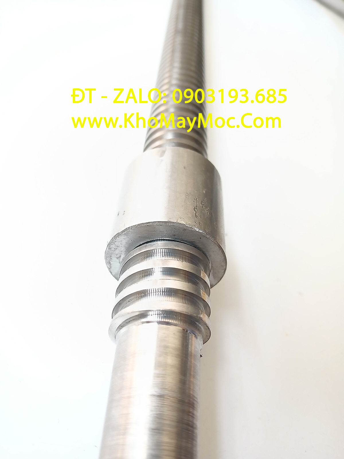Trục vít me răng vuông sắt, inox