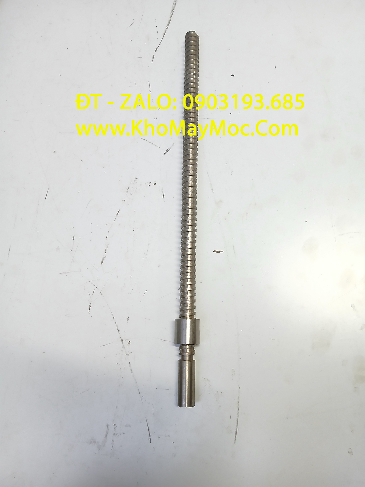 Trục vít me răng vuông sắt, inox