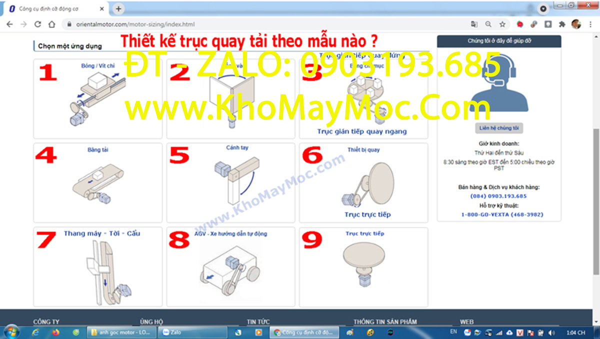 Demo sản phẩm