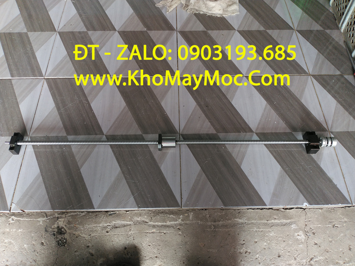 Trục vít me răng vuông sắt, inox