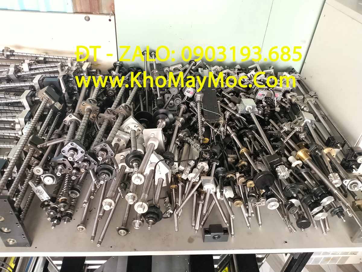 Trục vít me răng vuông sắt, inox