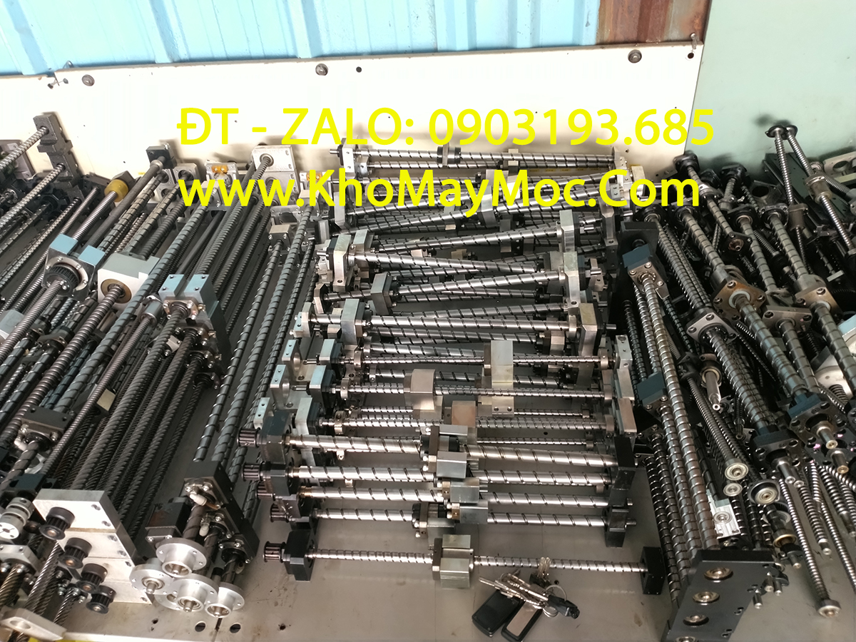 Trục vít me răng vuông sắt, inox