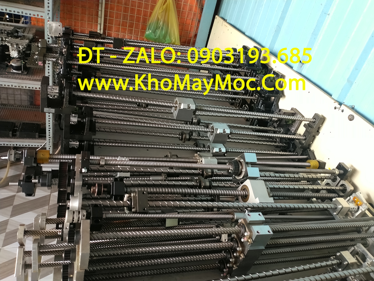 Trục vít me răng vuông sắt, inox