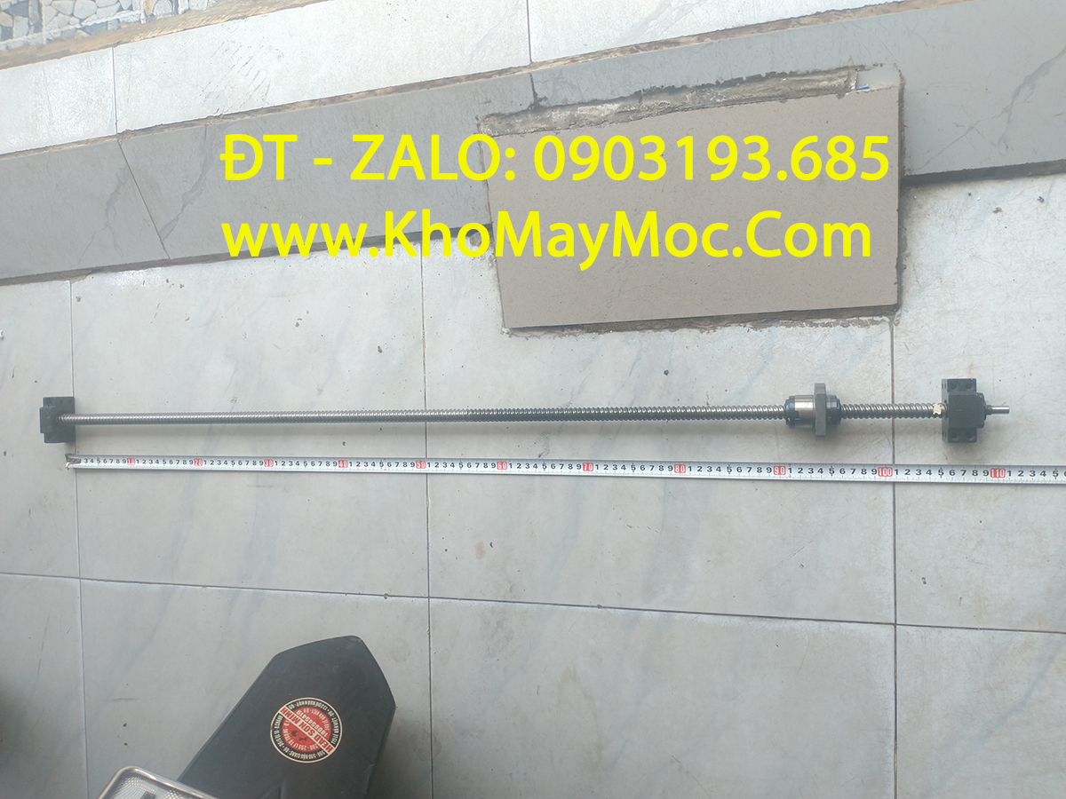 Trục vít me răng vuông sắt, inox