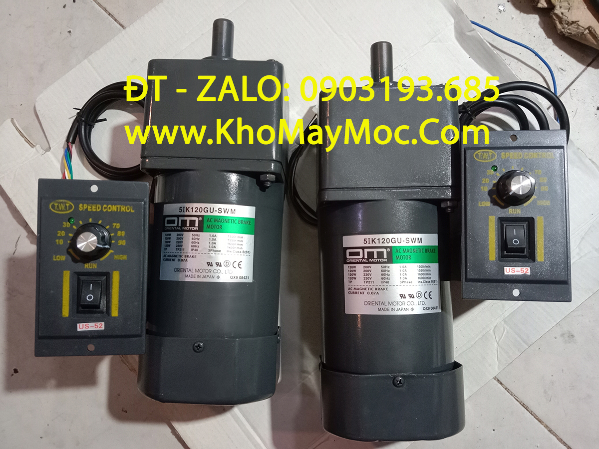 Động cơ giảm tốc 120w