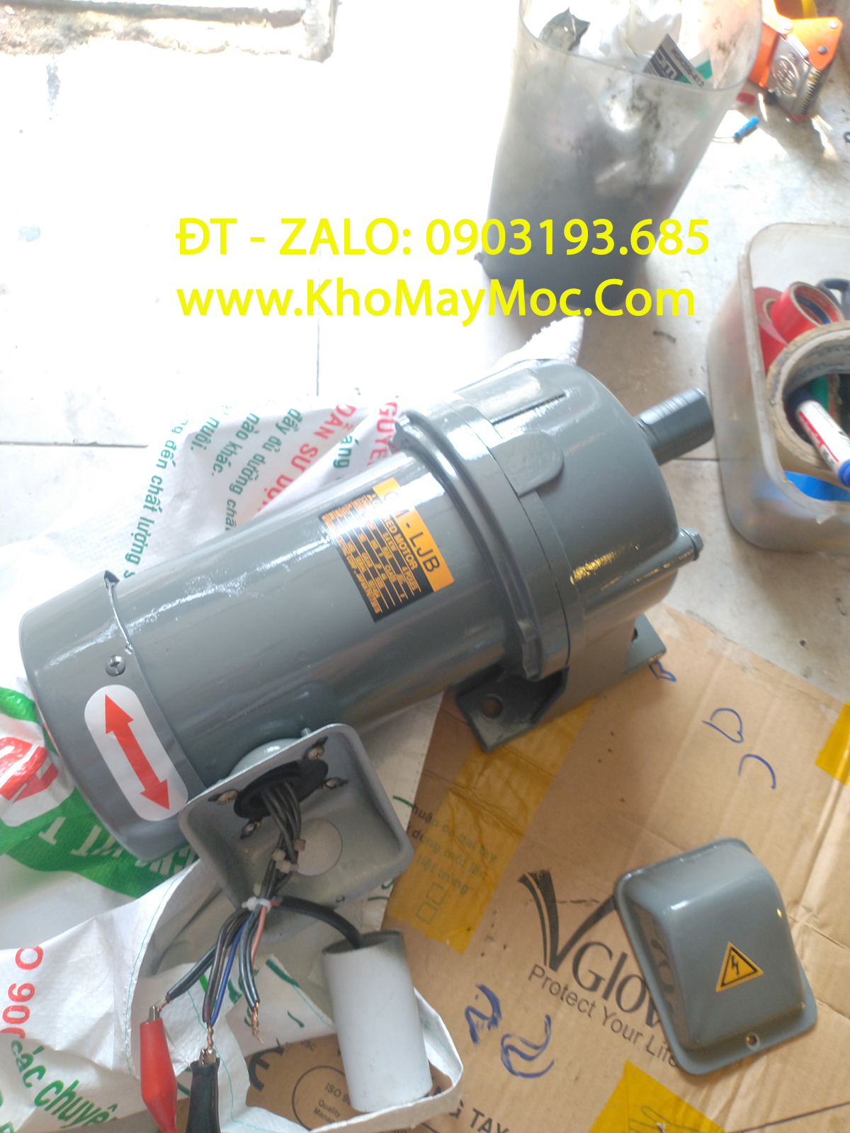 Động cơ giảm tốc 1hp