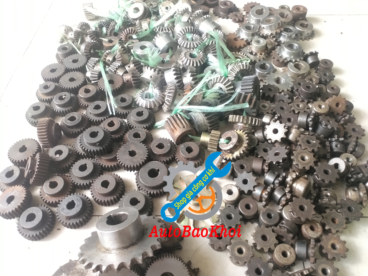 Nhông sên mẫu 35B, độ dầy tùy chọn