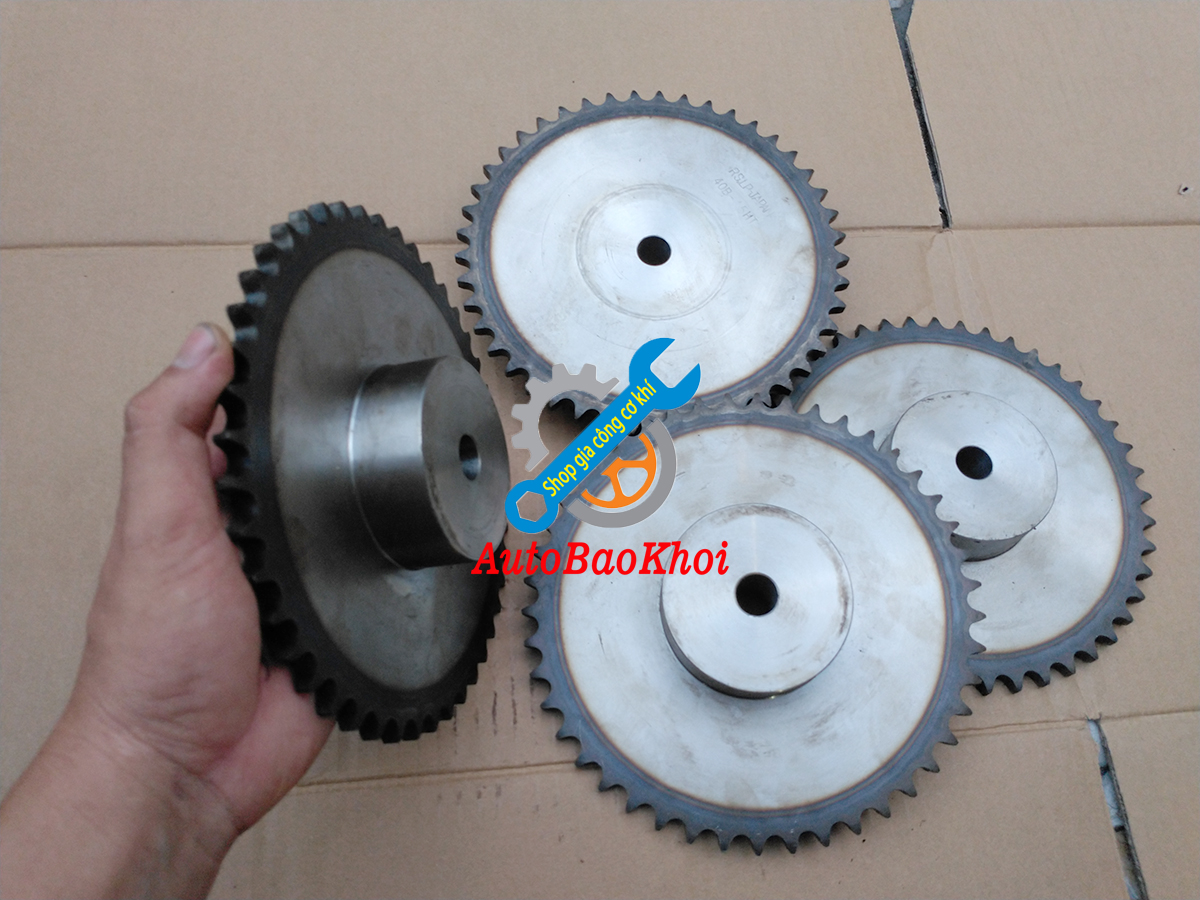 Nhông sên mẫu 35B, độ dầy tùy chọn