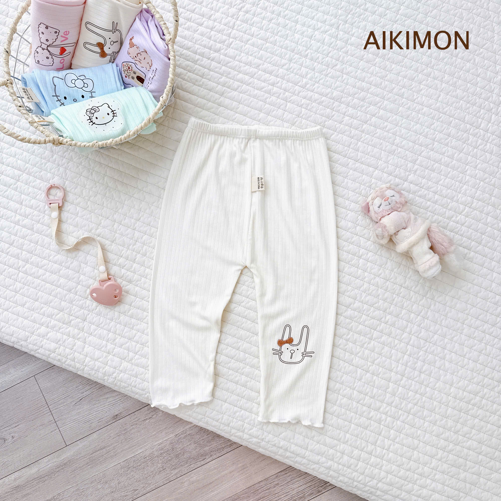 Combo 3 quần legging bé gái
