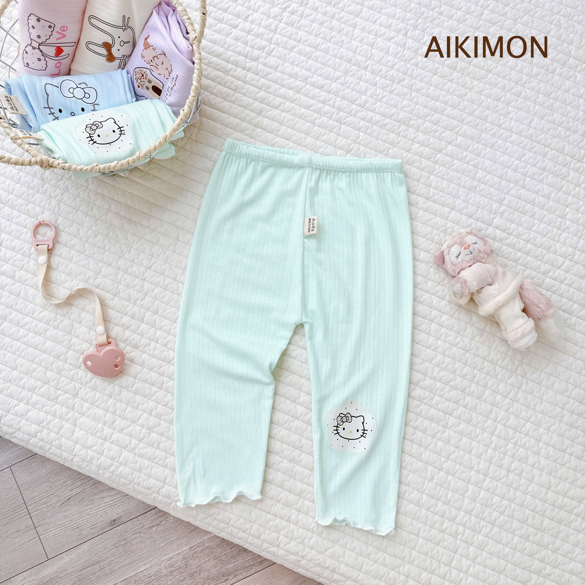 Combo 3 quần legging bé gái