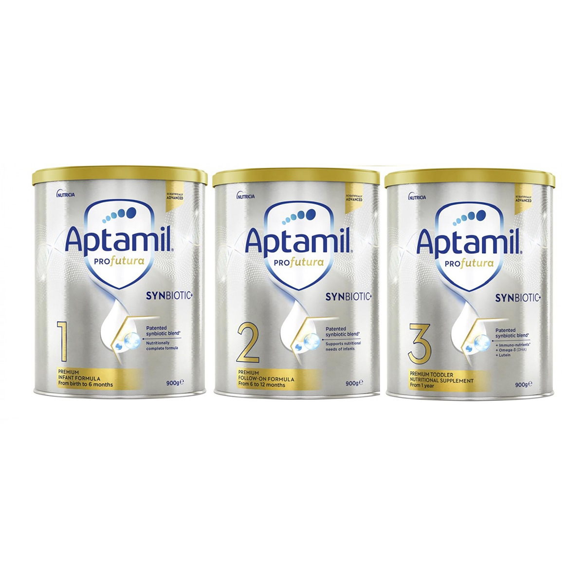 Sữa bột Aptamil Úc bạc các số