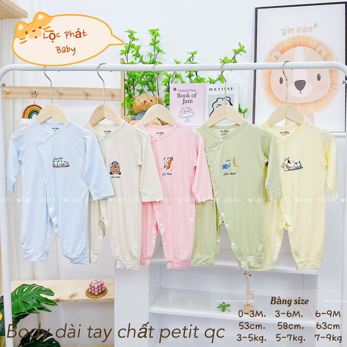 Body dài trơn Lộc Phát