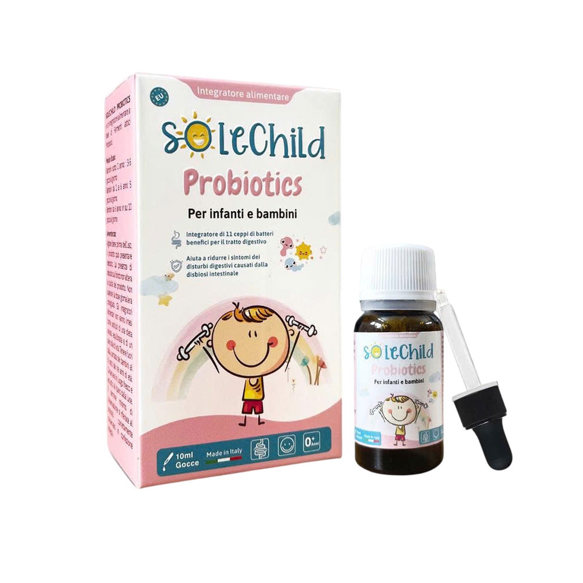 Men vi sinh 11 chủng Solechid 10ml