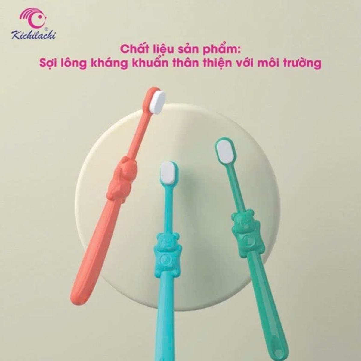 Bàn chải lông tơ cho bé (2y+)