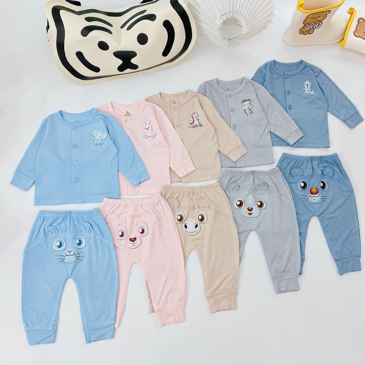 Bộ dài sơ sinh Noubaby 5 (SALE)