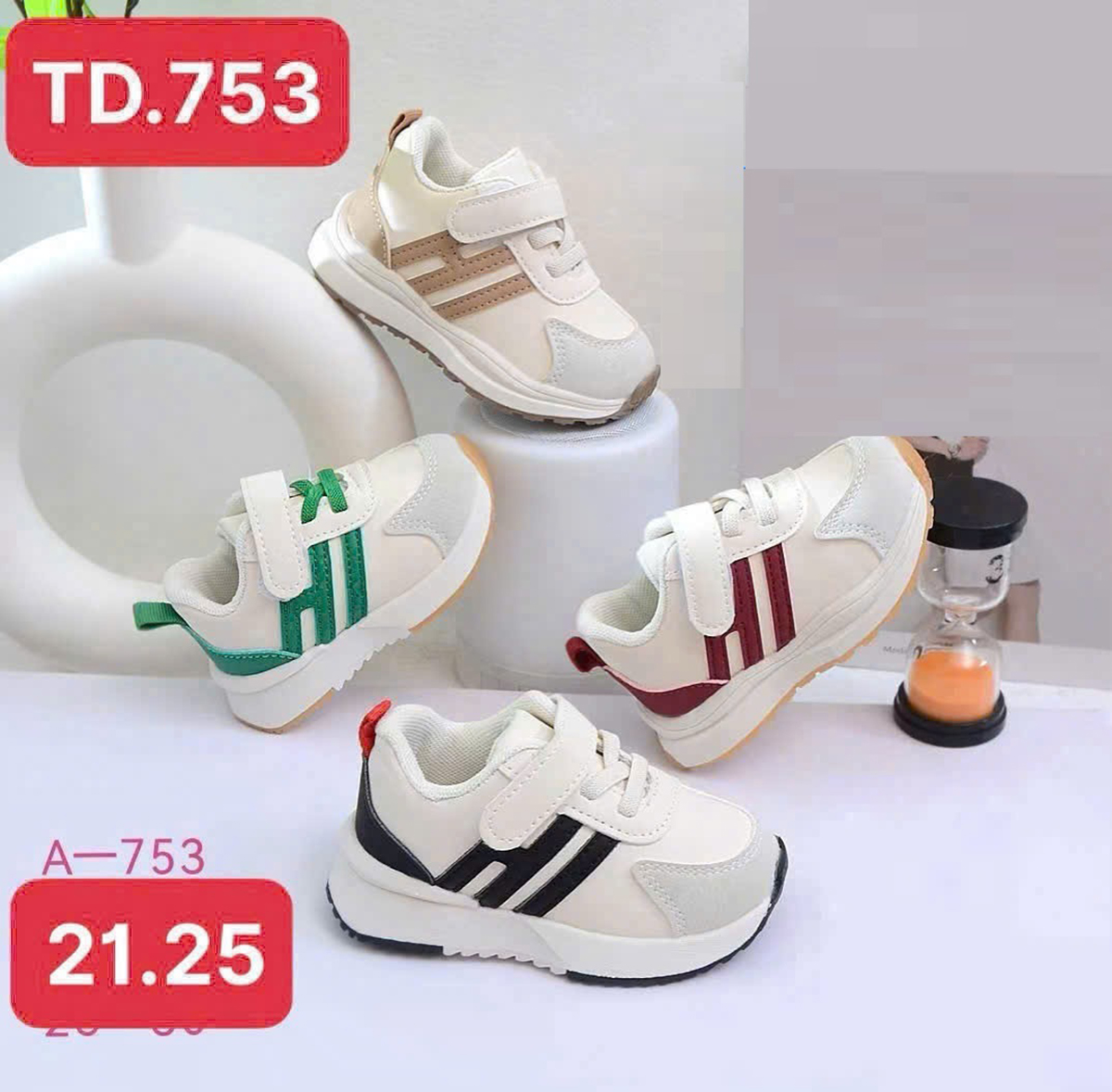 Giày thể thao kẻ sọc nhỡ