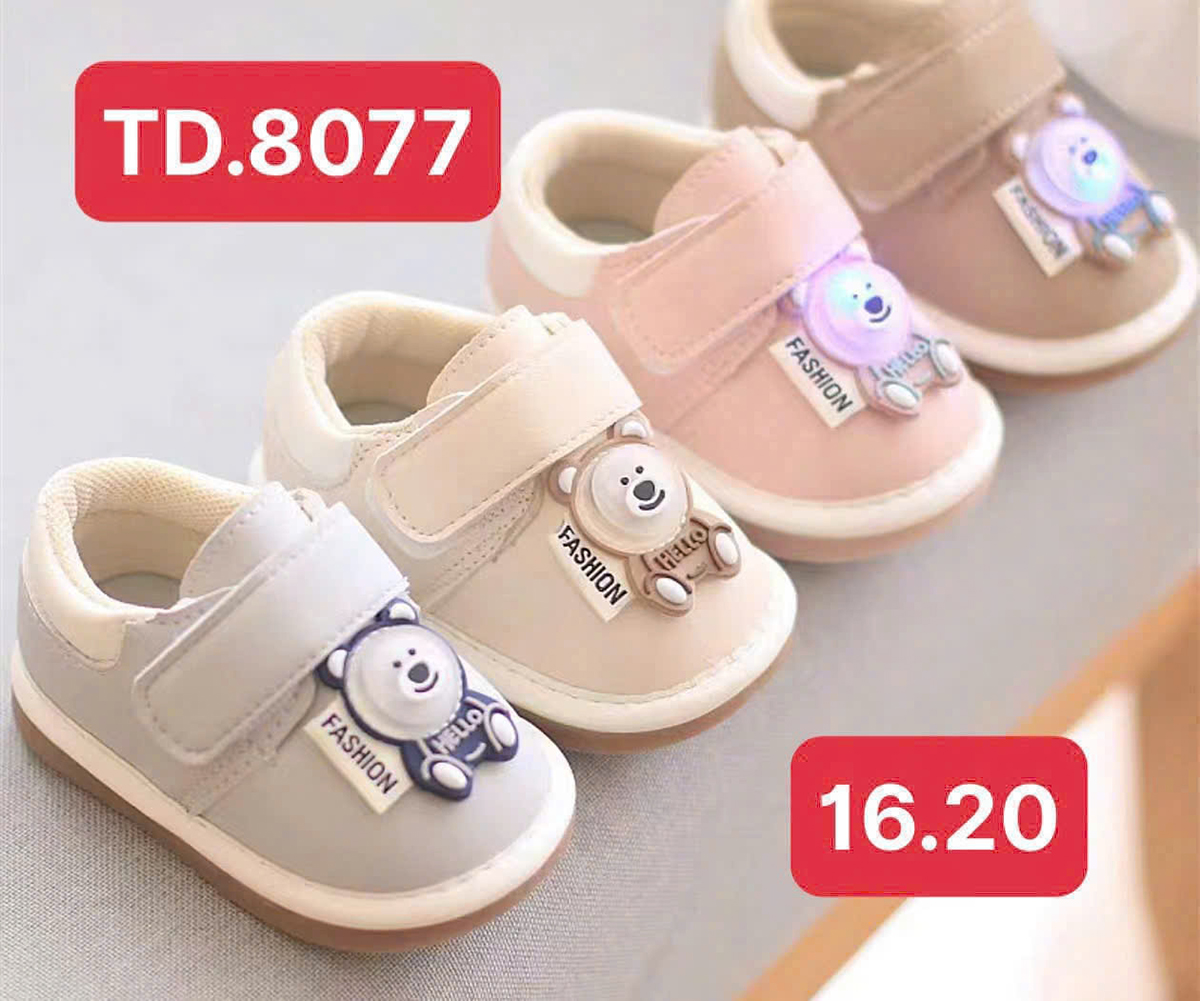 Giày chip chip gấu phát sáng