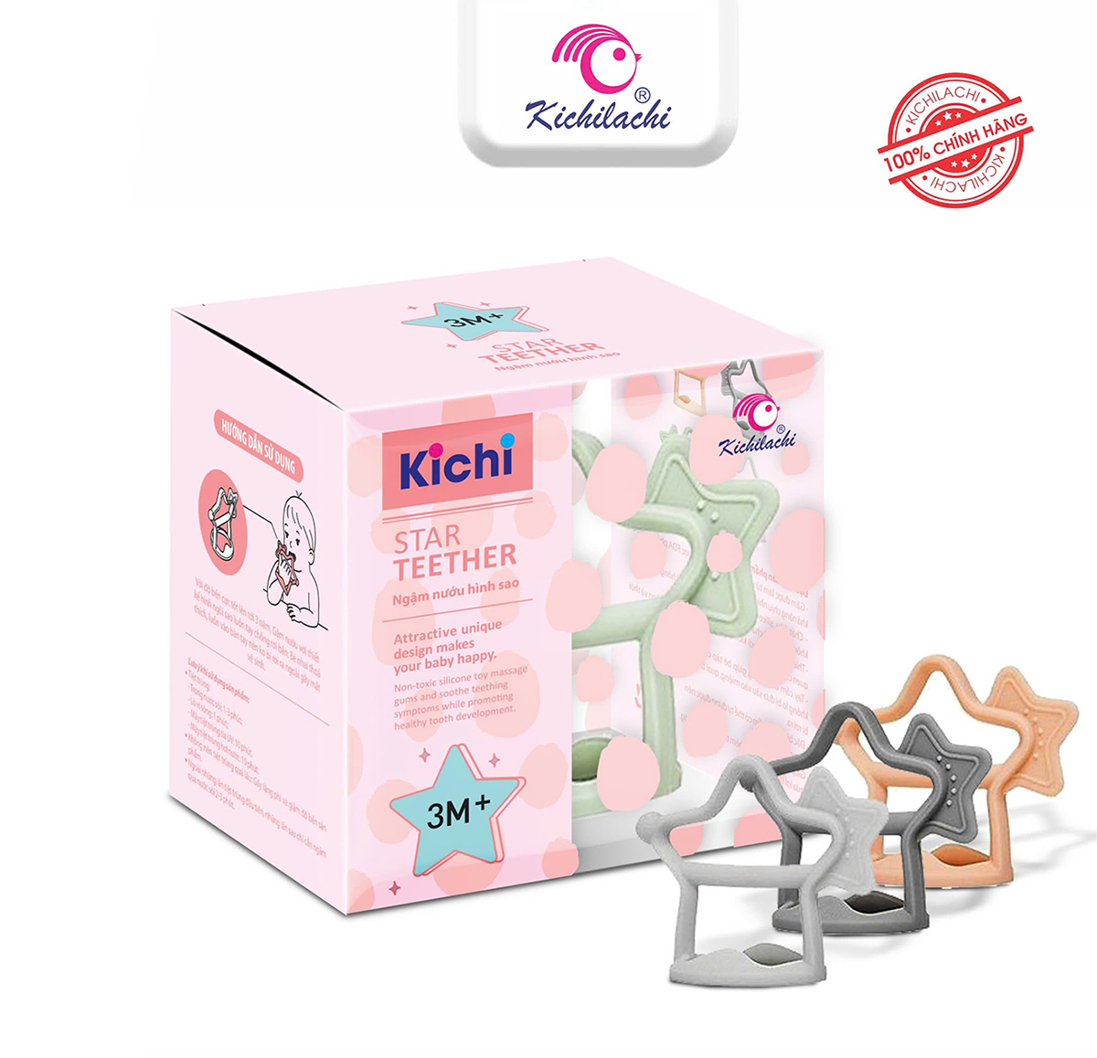 Gặm nướu sao Kichi siêu mềm