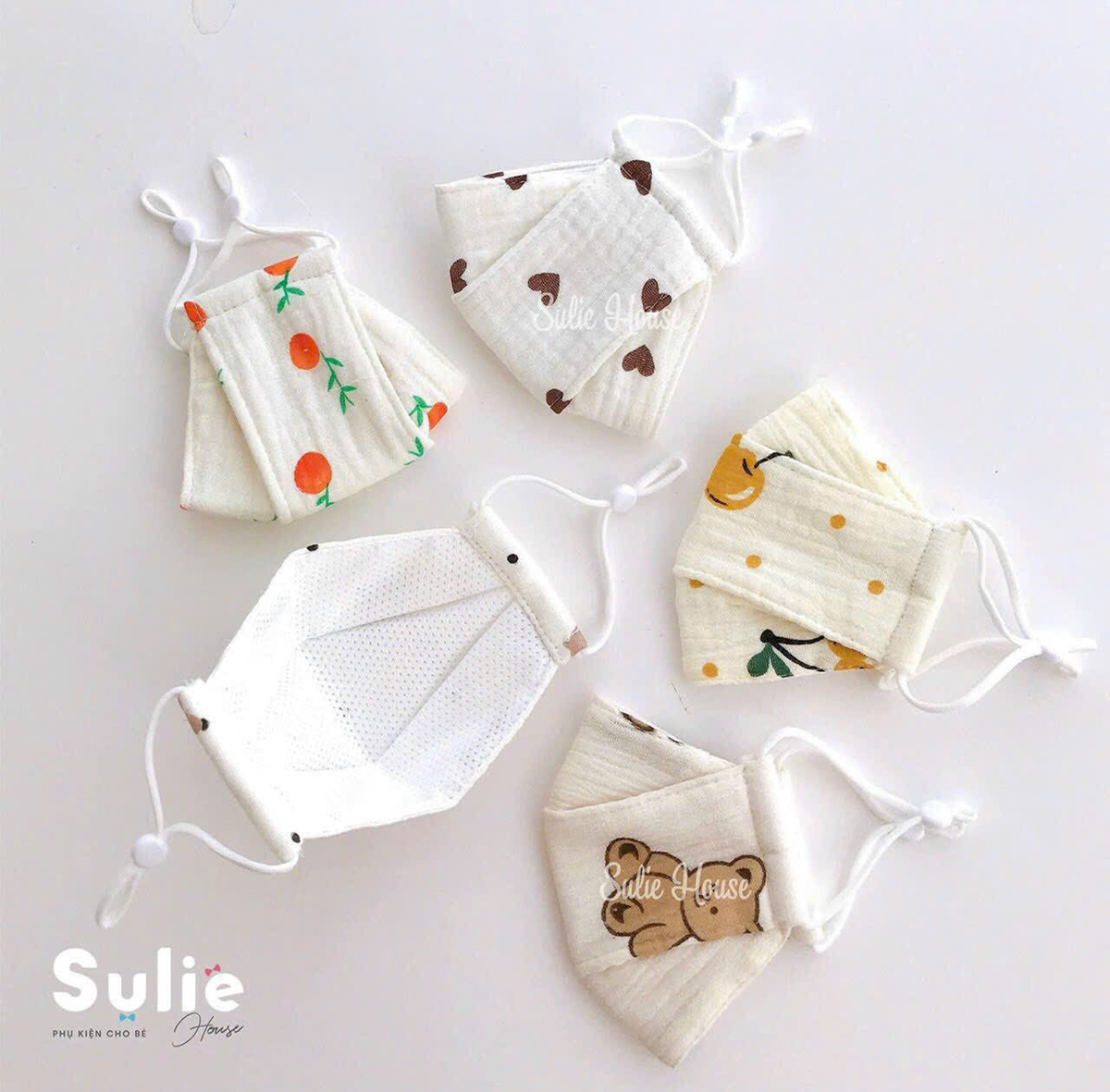 Khẩu trang vải rút (xô thuyền)