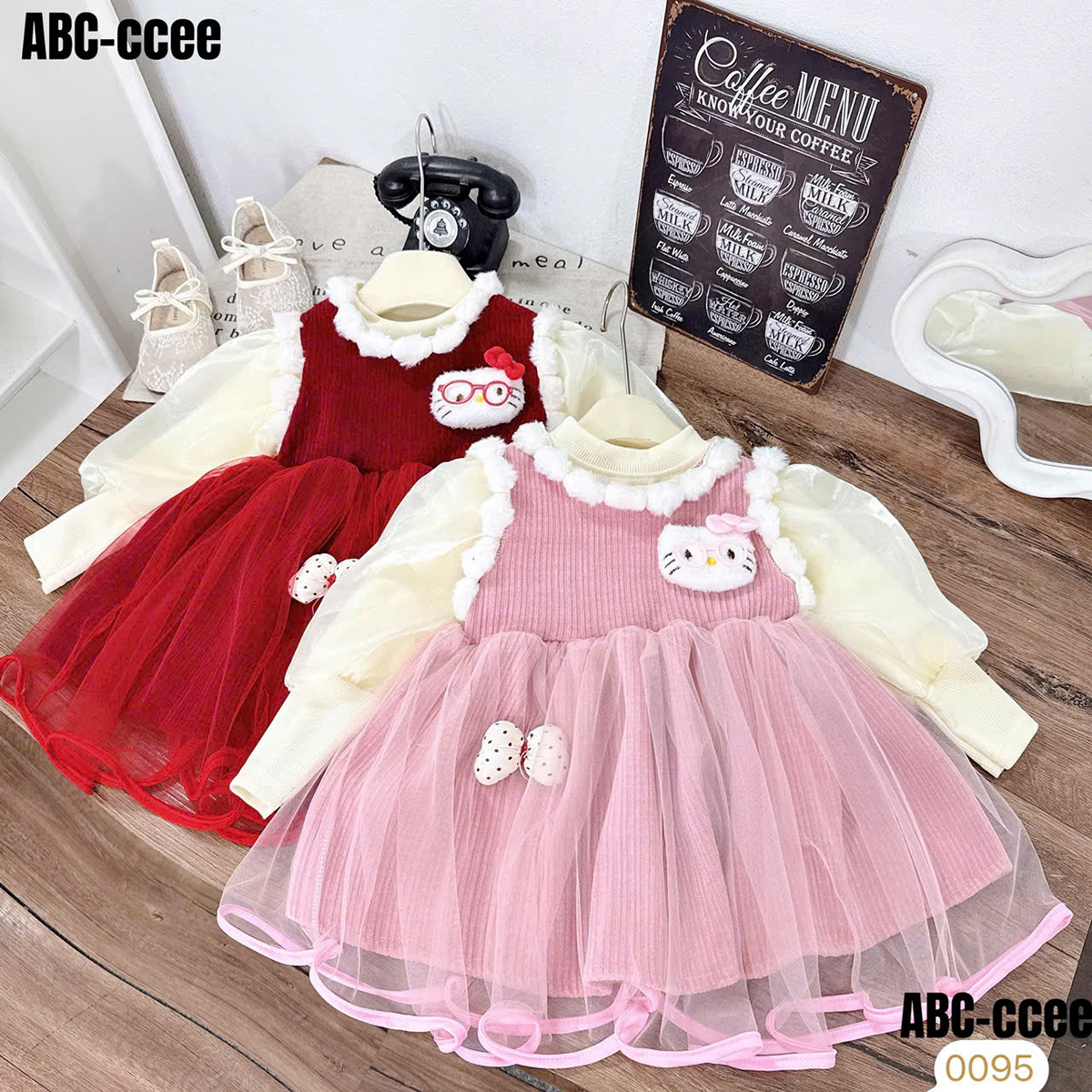 Váy Tết cao cấp 7 (nhung)