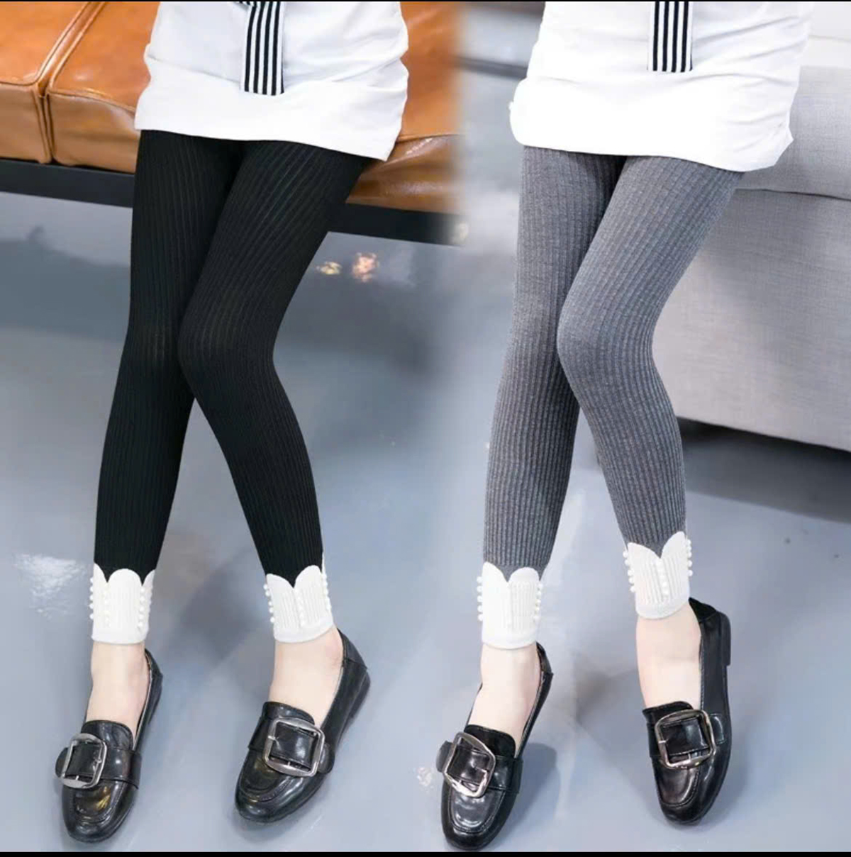 Quần tất không bàn nhỡ