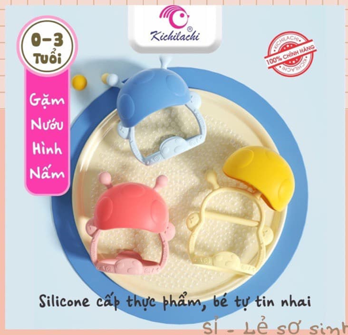 Gặm nướu nấm Kichi cao cấp