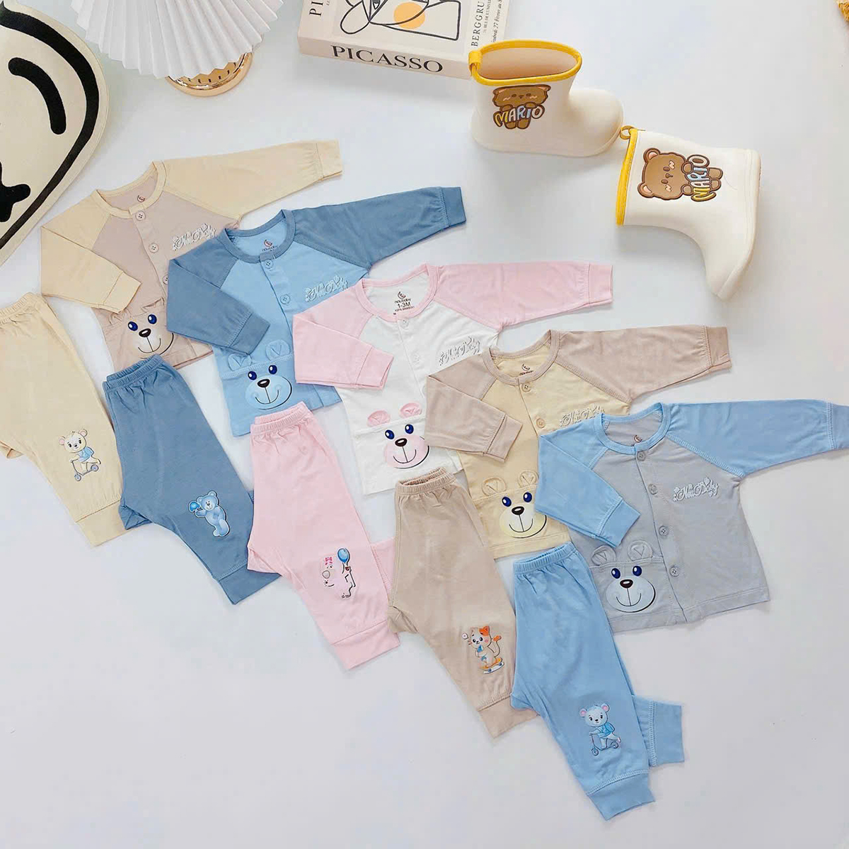 Bộ dài sơ sinh Noubaby 1 (SALE)