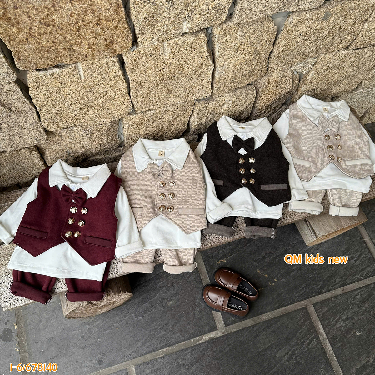 Set công tử dạ nhí cao cấp