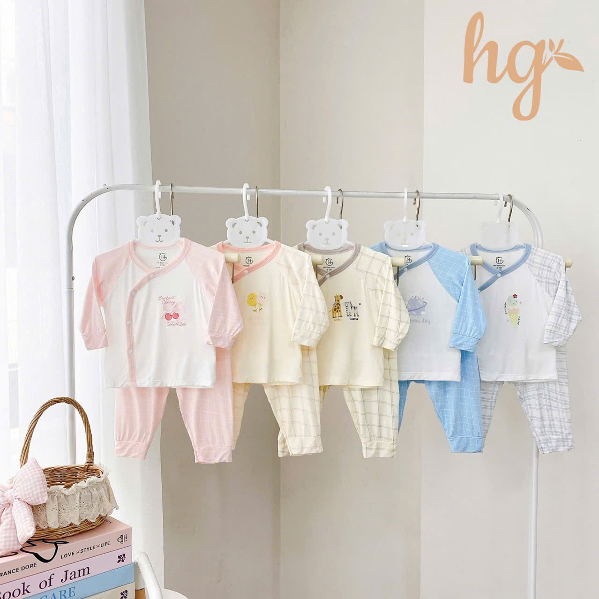 Bộ dài sơ sinh HG