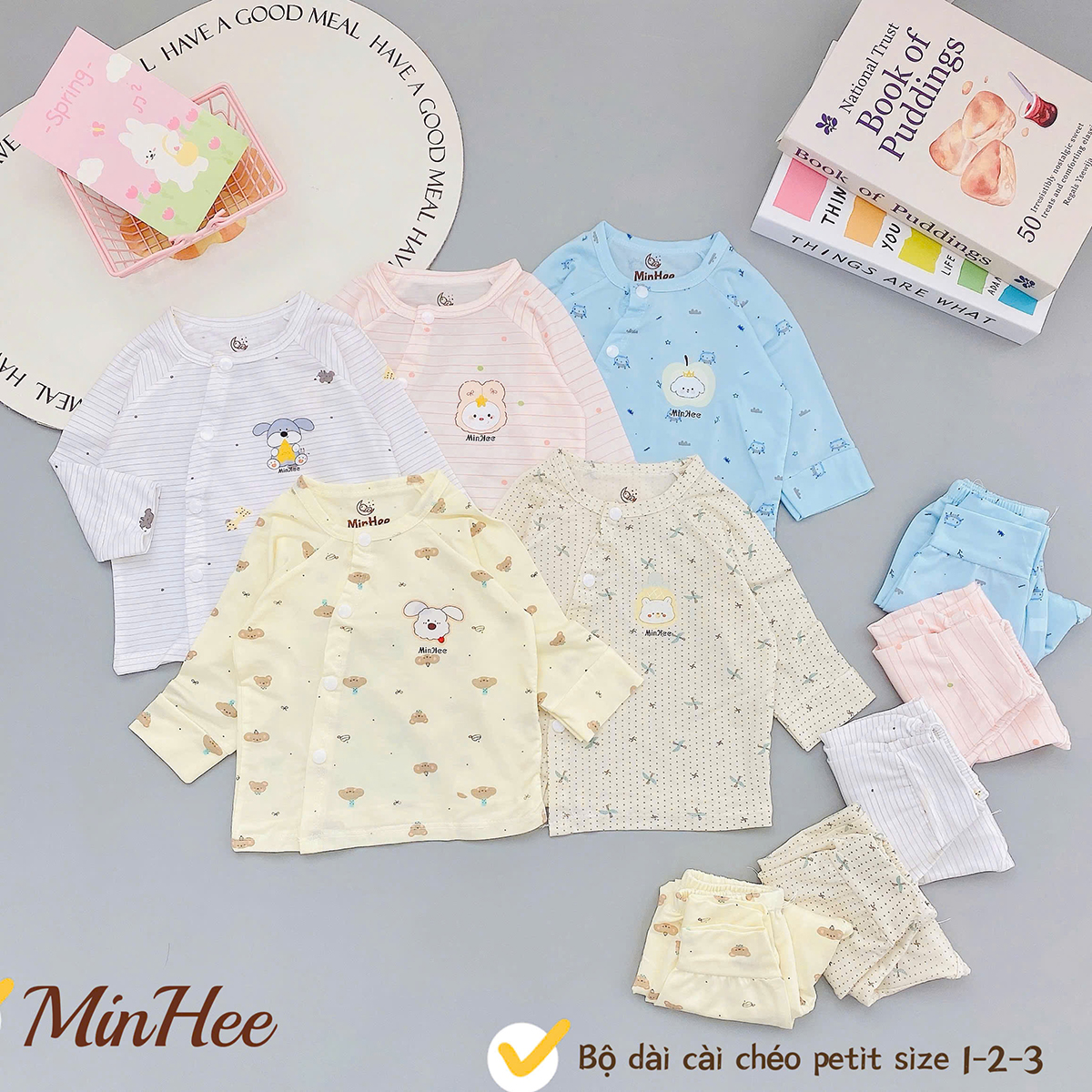 Bộ dài sơ sinh Minhee