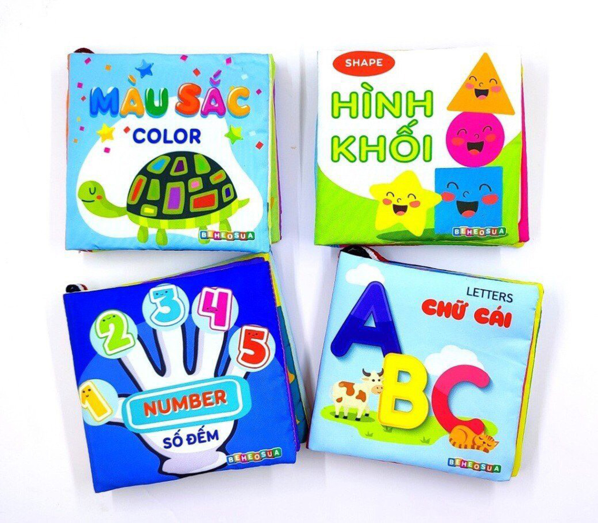 Sách vải theo chủ đề cho bé