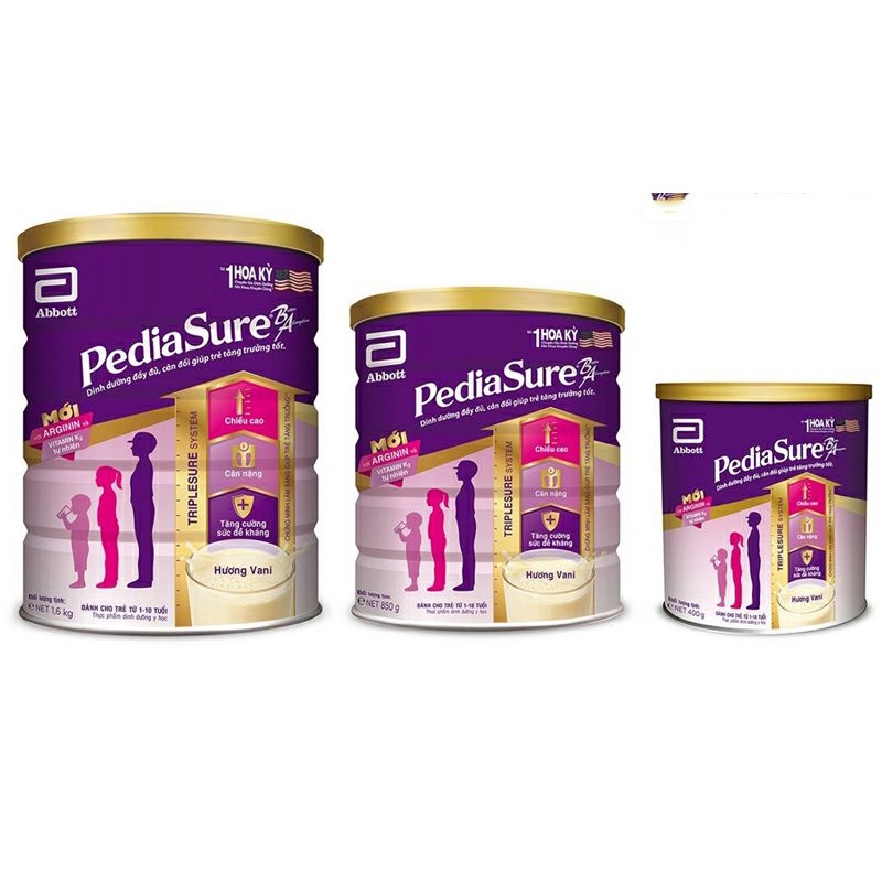 Sữa bột Pediasure Việt 380 - 850 - 1600g