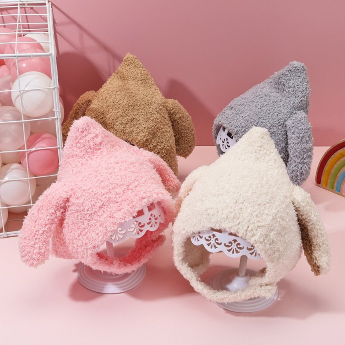 Mũ len cừu cho bé