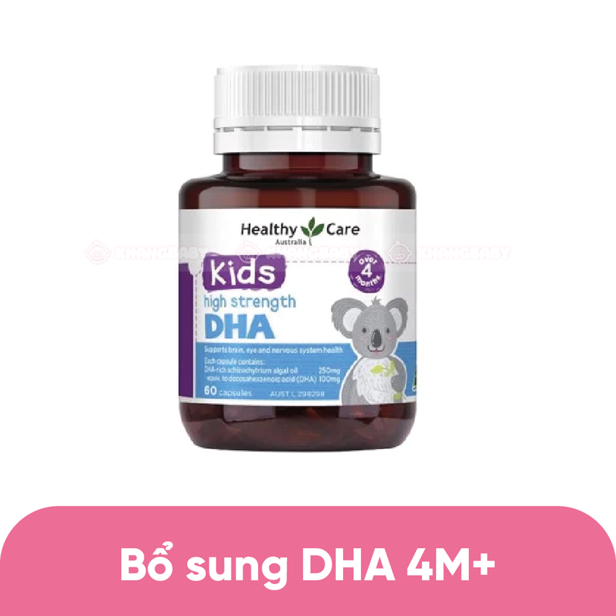 DHA Healthy Care 60v (4m+)