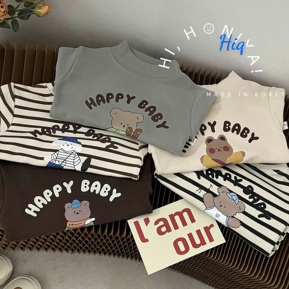 Áo giữ nhiệt Zip lông kẻ nhí 2