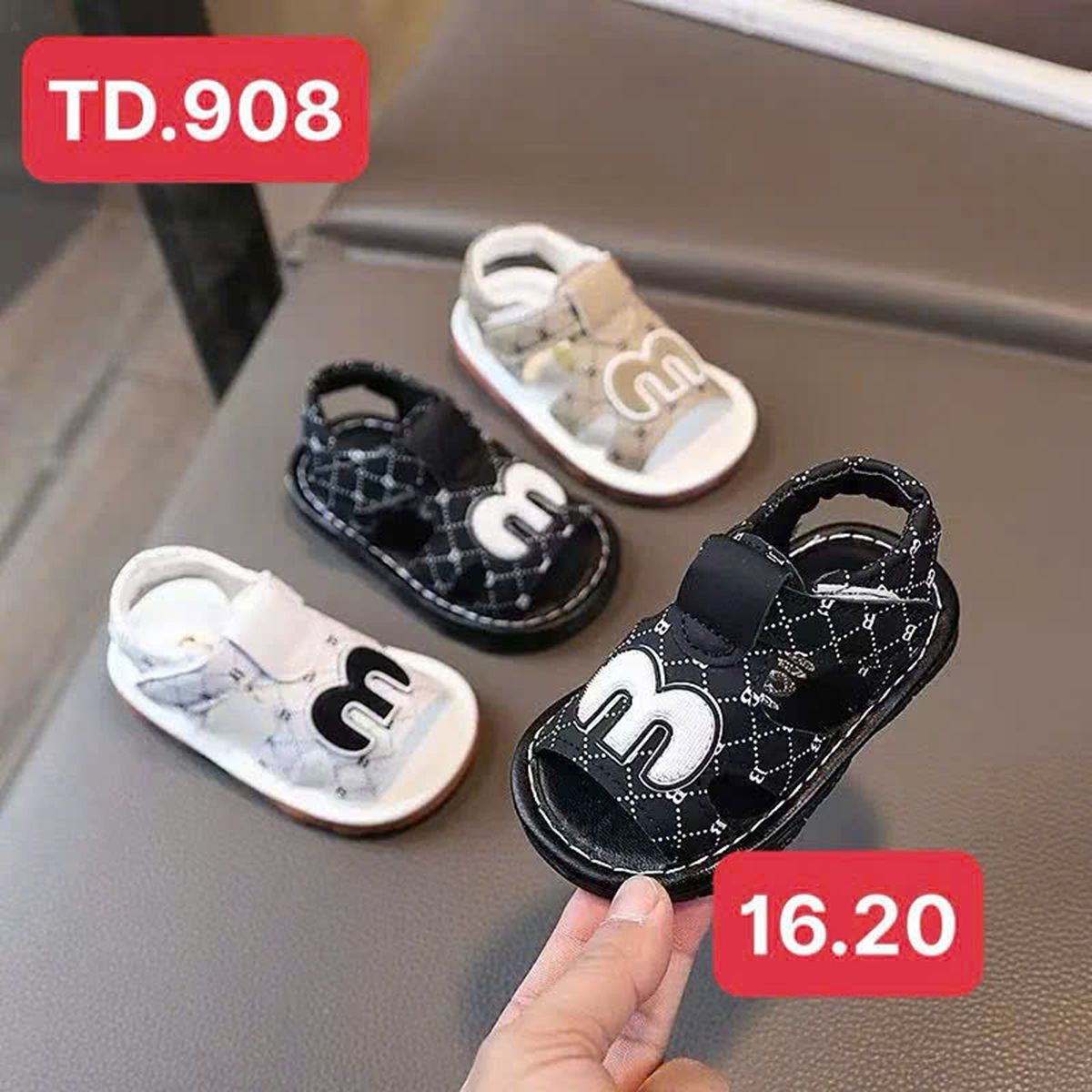 Dép tập đi chip chip (chữ M)