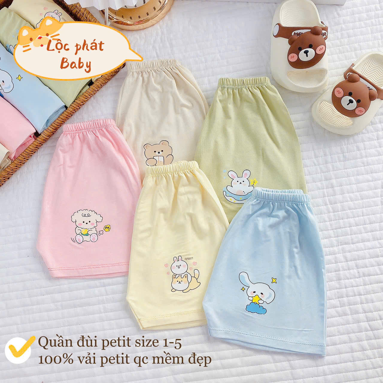 Quần đùi đẹp trơn
