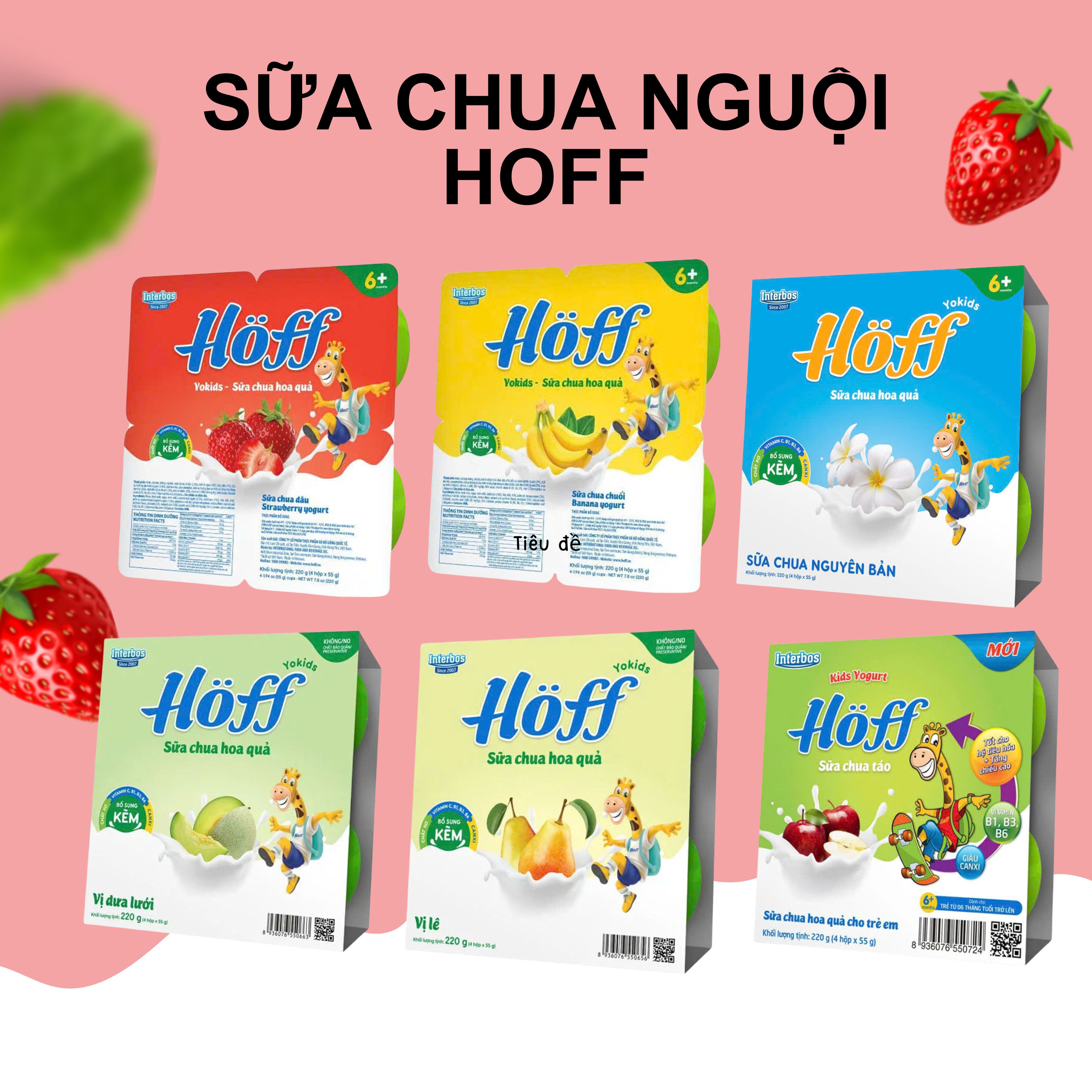 Sữa chua nguội Hoff (6m+)