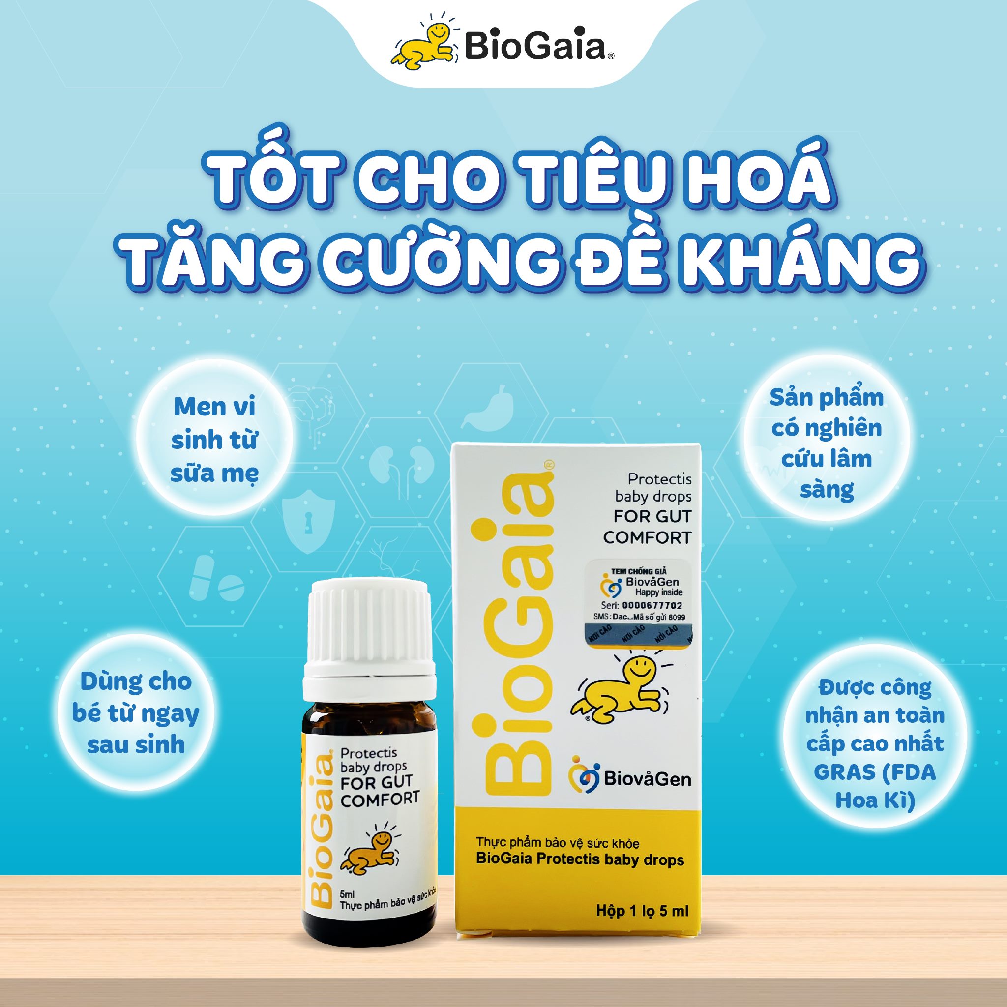 Men Biogaia 5ml (tem NK)