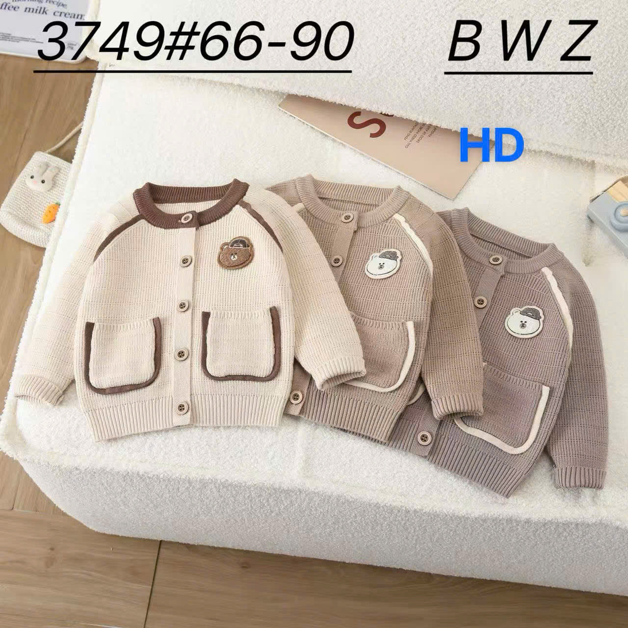 Áo len phối túi cao cấp