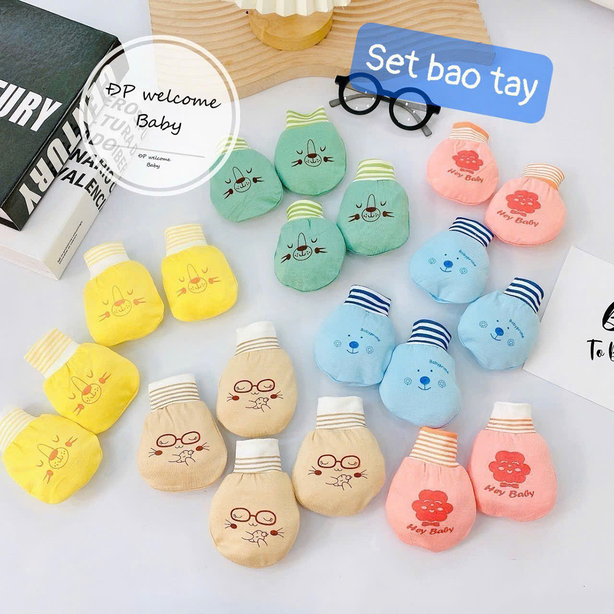 Set 2 đôi bao tay cao cấp