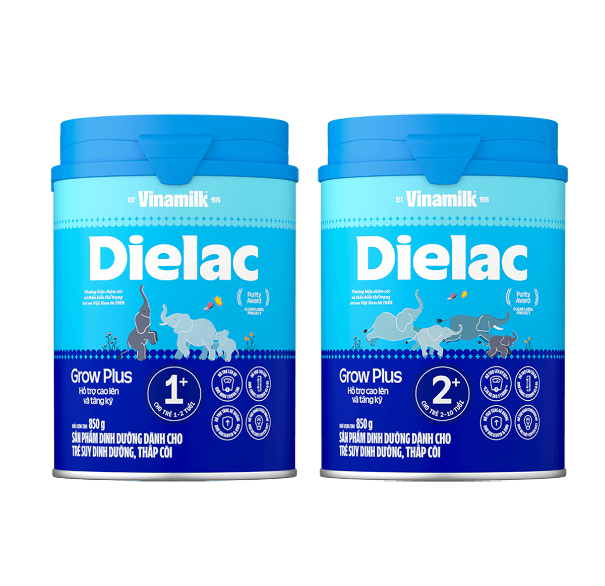Sữa bột Dielac Grow plus các số