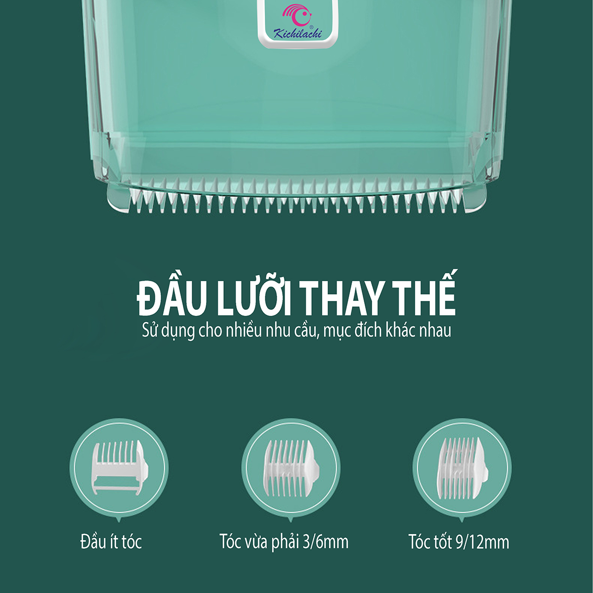 Tông đơ cắt tóc Kichi