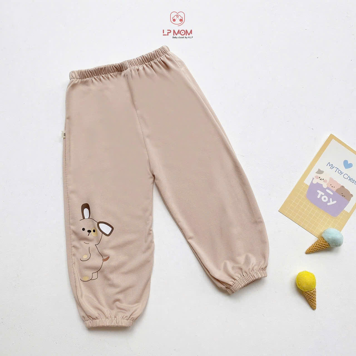 Quần dài bo gấu