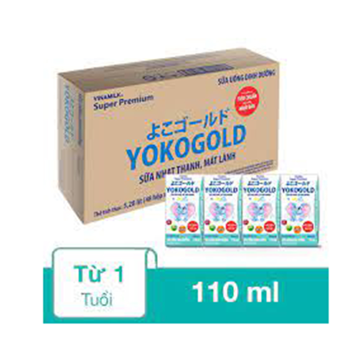 Sữa pha sẵn Yoko Gold 110ml