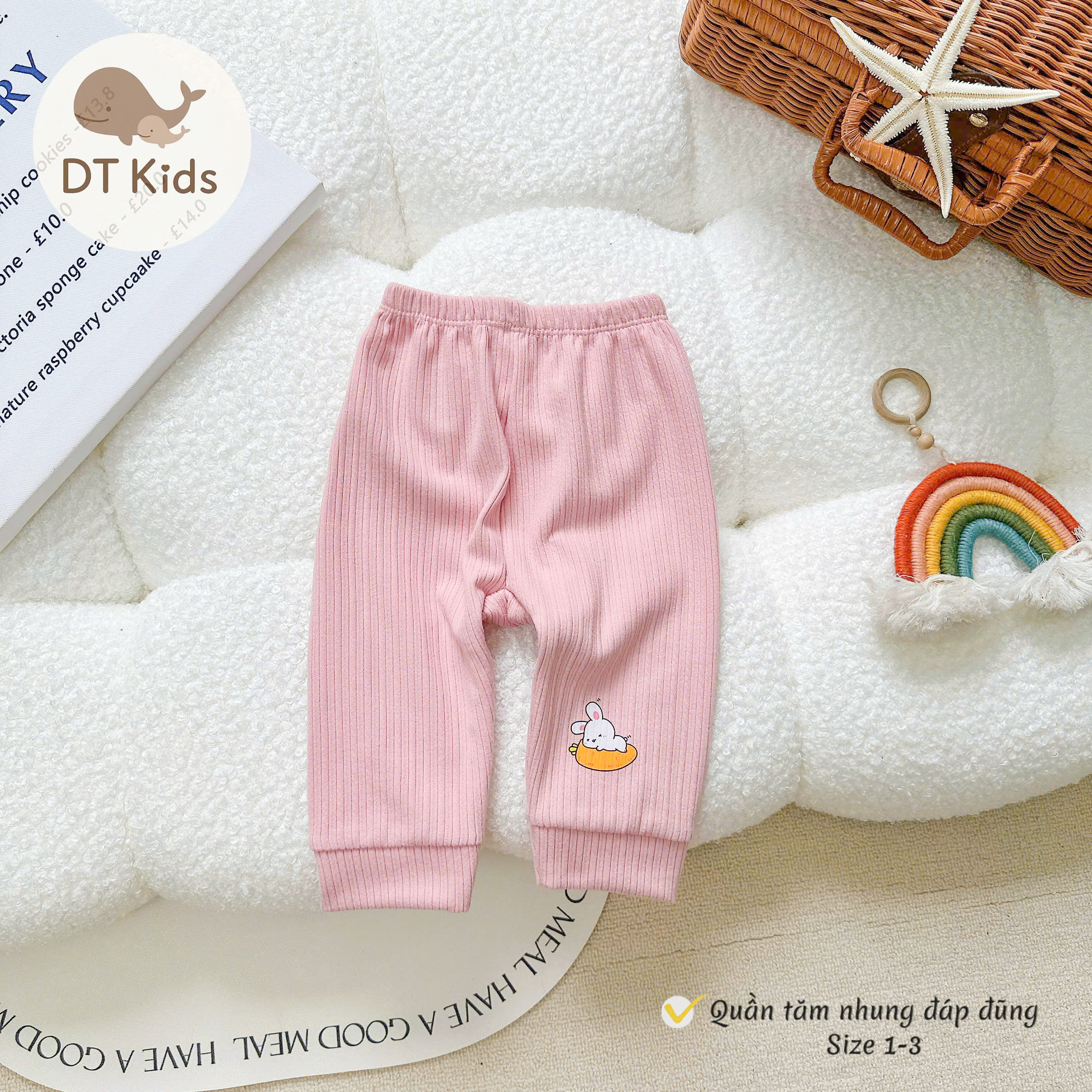 Set 3 Quần nhung tăm cao cấp
