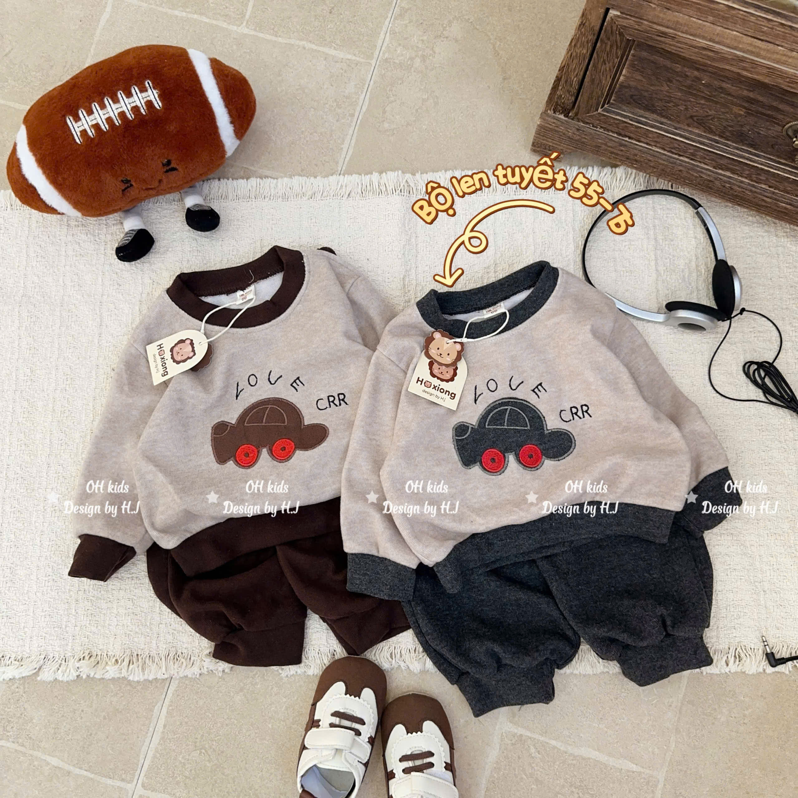 Bộ dài len lông tuyết 3