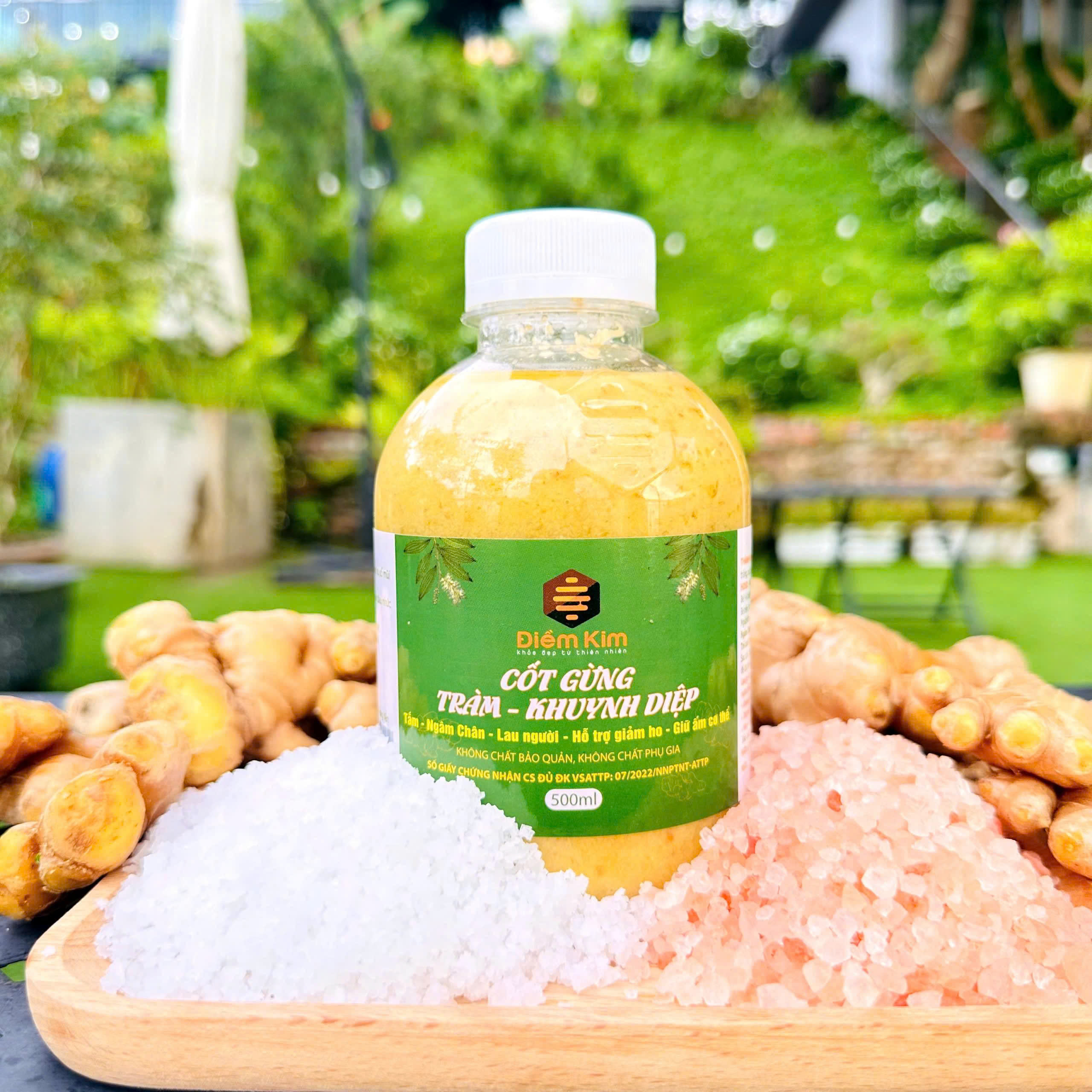 Cốt gừng Điền Kim k bã 500ml