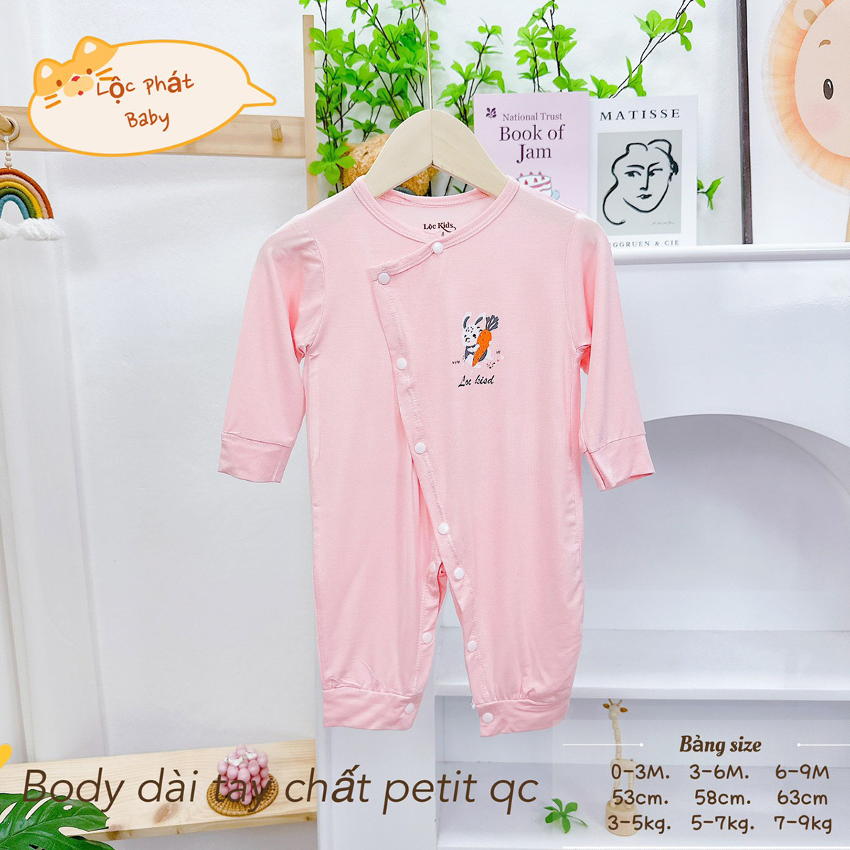 Body dài trơn Lộc Phát