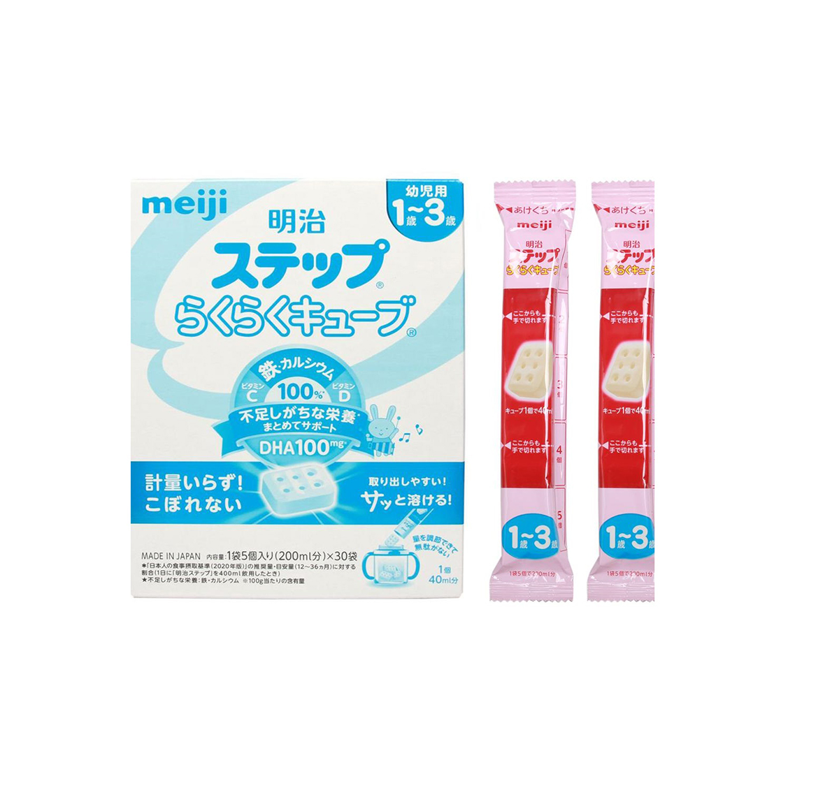 Sữa bột Meiji nội địa 30 thanh (1-3 tuổi)